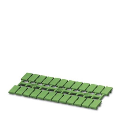 UM-TMF (5X10) GN - UM-TMF (5X10) GN 0833093 PHOENIX CONTACT Marker for terminal blocks, Strip, green, unlabeled, rotulable with..