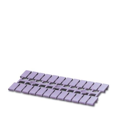 UM-TMF (5X10) VT - UM-TMF (5X10) VT 0833091 PHOENIX CONTACT Marker for terminal blocks, Strip, violet, unlabeled, rotulable wit..