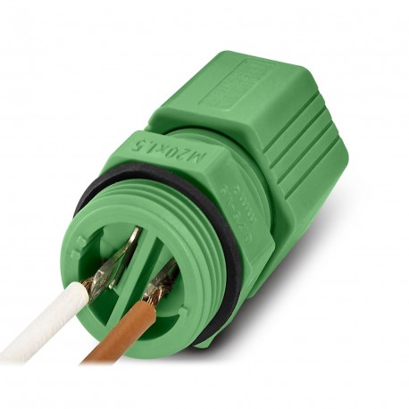 Q 1,5/2A50/11-M20KU-ESA - Q 1,5/2A50/11-M20KU-ESA 1640728 PHOENIX CONTACT Panel feed-through