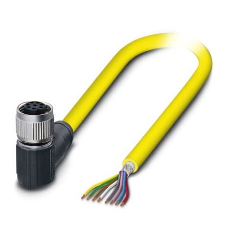 SAC-8P-5,0-542/M12FR SH BK - SAC-8P- 5,0-542/M12FR SH BK 1406086 PHOENIX CONTACT Sensor/actuator cable