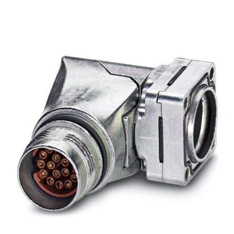 ST-17S1N8AAE00S - ST-17S1N8AAE00S 1618124 PHOENIX CONTACT Conect. enchuf. for apar. wall delant., Right angle swivel, Locking ..