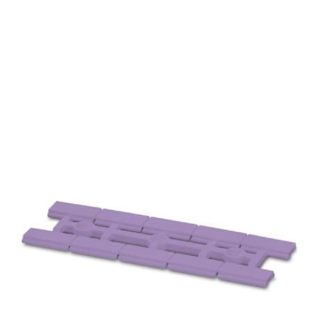 UM-TMF (12X5) VT - UM-TMF (12X5) VT 0833121 PHOENIX CONTACT Marker for terminal blocks, Strip, violet, unlabeled, rotulable wit..