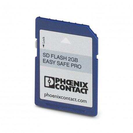 SD FLASH 2GB EASY SAFE PRO - SD FLASH 2GB EASY SAFE PRO 2403298 PHOENIX CONTACT Program / configuration memory