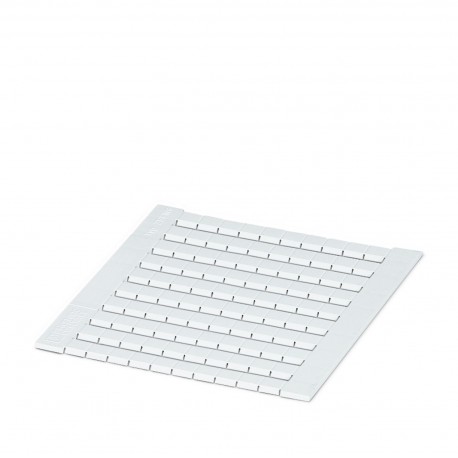 ZBFM 6/WH:UNBEDRUCKT - ZBFM 6/WH:UNBEDRUCKT 0803618 PHOENIX CONTACT Flat zack marker sheet