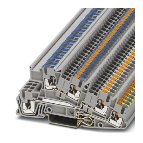 PTI 2,5-PE/LO/NO - PTI 2,5-PE/LO/NO 3213943 PHOENIX CONTACT Installation ground terminal block