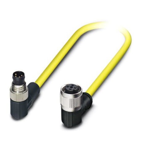SAC-4P-M8MR/ 0,5-542/M12FR BK - SAC-4P-M8MR/ 0,5-542/M12FR BK 1406211 PHOENIX CONTACT Sensor/actuator cable