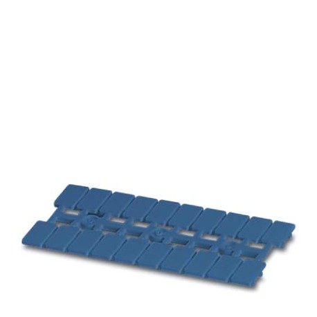 UM-TMF (6X10) BU - UM-TMF (6X10) BU 0833104 PHOENIX CONTACT Marker for terminal blocks, Strip, blue, unlabeled, rotulable with:..