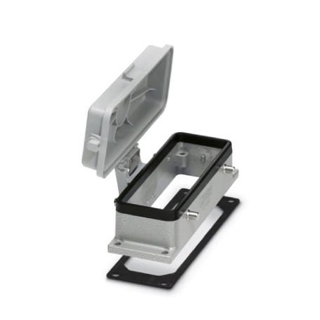 HC-HV 10/16-AFQD - HC-HV 10/16-AFQD 1774050 PHOENIX CONTACT Housing recessed HEAVYCON HV10/16, with flange cross-sectional heig..