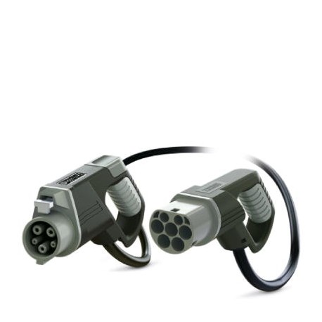 EV-TAM3PC-1AC20A-5,0M2,5ESBK00 - EV-TAM3PC-1AC20A-5,0M2,5ESBK00 1628024 PHOENIX CONTACT AC charging cable