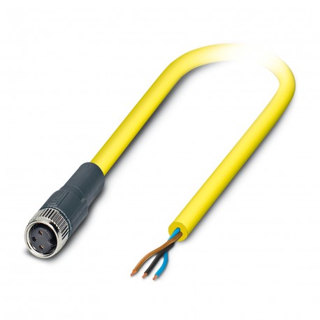 SAC-3P-10,0-542/M8 FS BK - SAC-3P-10,0-542/M8 FS BK 1406316 PHOENIX CONTACT Sensor/actuator cable