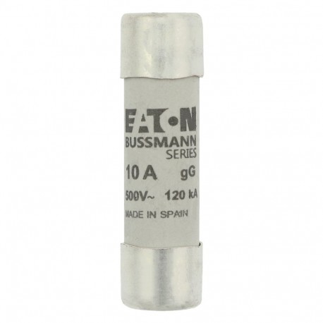 C14G10S - C14G10S EATON ELECTRIC Fuse-link, LV, 10 A, AC 500 V, 14 x 51 mm, gL/gG, IEC, with striker
