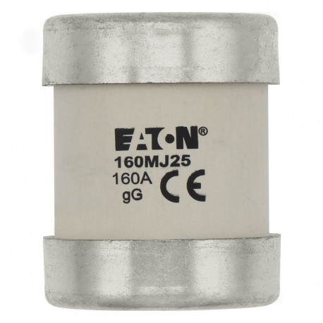 160A 415V AC FERRULE FUSE - 160A 415V AC FERRULE FUSE 160MJ25-6 EATON ELECTRIC House service fuse-link, LV, 15 A, AC 415 V, BS system C ..