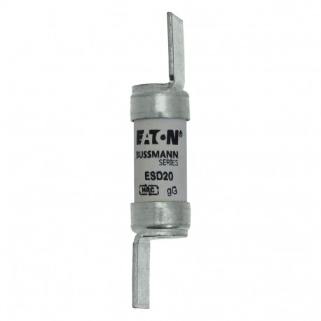 20AMP 550V AC INDUSTRIAL - 20AMP 550V AC INDUSTRIAL ESD20 EATON ELECTRIC cartridge fuse, BT 20 A, AC 550 V, BS88/F2, 14 x 68 mm, gL/gG,..