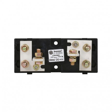 BASE CA 80 630A 1000V UR 43653 - BASE CA 80 630A 1000V UR 43653 170H3003 EATON ELECTRIC Fuse-base, high speed, 400 A, AC 1000 V, DIN 00, DIN ..