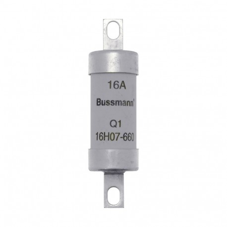 16H07-660 - 16H07-660 EATON ELECTRIC Fuse-link, low voltage, 16 A, AC 660 V, DC 250 V, BS88/A2, 22 x 82 mm, gL/gG, BS