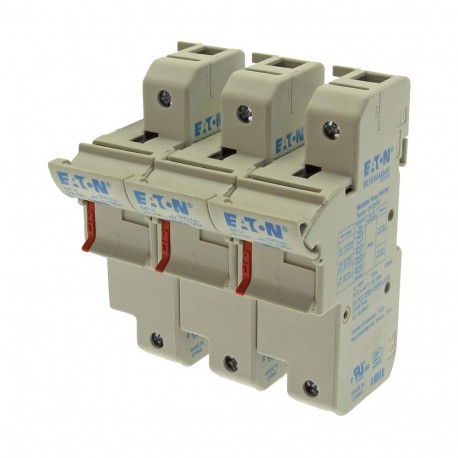 3P 22x58 Fuse Holder - 3P 22x58 Fuse Holder CH223DU EATON ELECTRIC Base fuse, BT, 125 A, AC 690 V 22 x 58 mm, 3P, IEC, UL