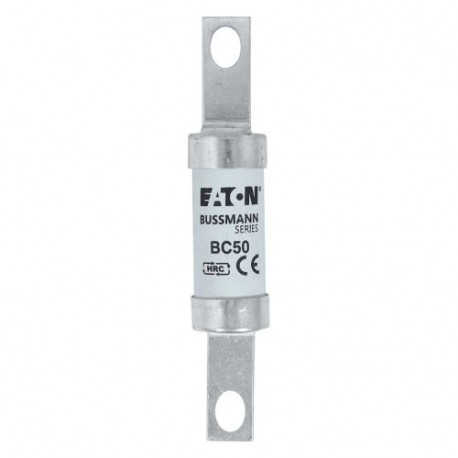 50AMP 500V AC / 250V DC - 50AMP 500V AC / 250V DC BC50 BC50BS EATON ELECTRIC Fuse-link, low voltage, 50 A, AC 500 V, DC 250 V, BS88, 2..