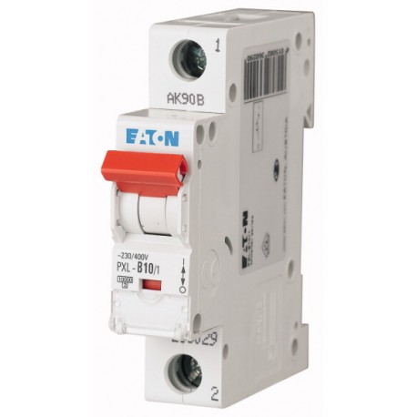 PXL-D10/1 - PXL-D10/1 236095 EATON ELECTRIC Miniature circuit breaker (MCB), 10A, 1p, D-Char, AC
