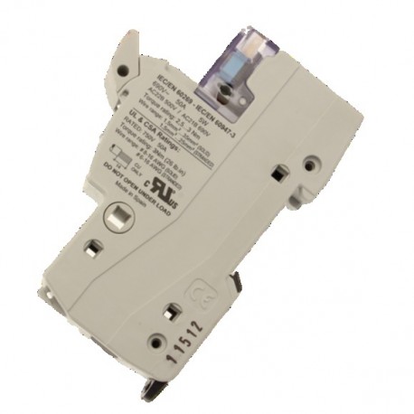 PMX-14 1 Pole micro, only fusing - PMX-14 1 Pole micro, only fusing CH14-MS1 EATON ELECTRIC Microswitch, LV, 14 x 51 mm, 1P, IEC
