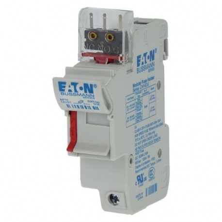 CH141DMSU-F - CH141DMSU-F EATON ELECTRIC Fuse-holder, low voltage, 50 A, AC 690 V, 14 x 51 mm, 1P, IEC, with microswitch