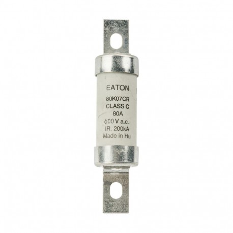80A BRUSH FUSE CANADA - 80A BRUSH FUSE CANADA 80K07CR EATON ELECTRIC Fuse-link, low voltage, 80 A, AC 600 V, DC 250 V, HRCII-C, gL/g..