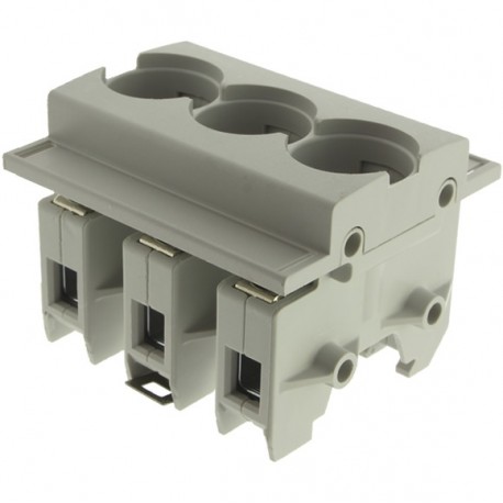 3 POLE PLASTIC BASE D01 16A - 3 POLE PLASTIC BASE D01 16A DD01-3 EATON ELECTRIC Fuse-base, low voltage, 15 A, AC 400 V, D01, 3P, DIN, IEC