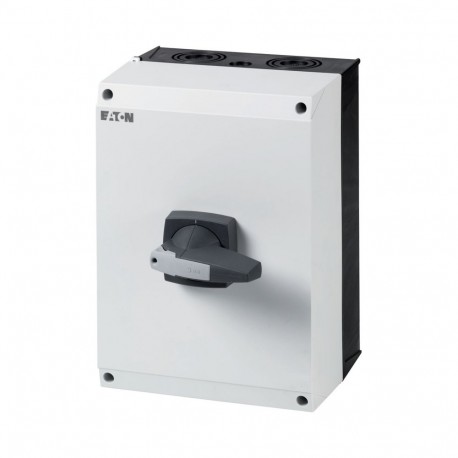 DMM-125/4/I5/P-G - DMM-125/4/I5/P-G 172853 Y7-172853 EATON ELECTRIC Switch-disconnector, 4 pole, 125 A, with grey knob, surface..