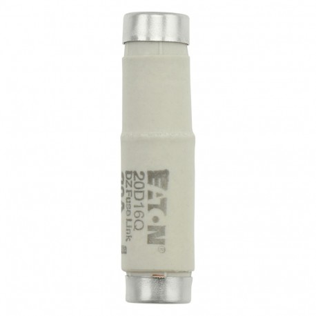 FUSE 20A DI/E16 500VAC DZ - FUSE 20A DI/E16 500VAC DZ 20D16Q EATON ELECTRIC Fuse-link, LV, 20 A, AC 500 V, D1, gR, IEC, fast acting