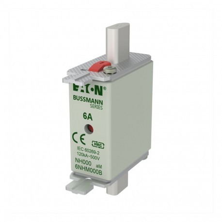 6NHM000B - 6NHM000B EATON ELECTRIC Fuse-link, high speed, 40 A, DC 750 V, size 000, 24 x 36 x 96 mm, aR, IEC, UL