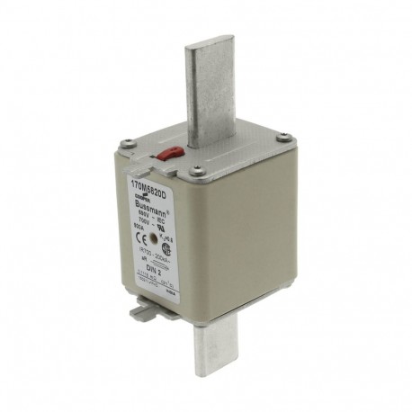 FUSE 900A 690V aR DIN 2 HSDNH - FUSE 900A 690V aR DIN 2 HSDNH 170M5820D EATON ELECTRIC Fuse-link, high speed, 900 A, AC 690 V, DIN 2, 61 x 6..