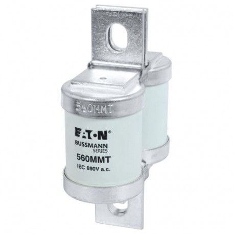560A 690V AC TYPE T FUSE - 560A 690V AC TYPE T FUSE 560MMT EATON ELECTRIC Fuse-link, high speed, 400 A, AC 690 V, DIN 00, 30 x 51 x 100..