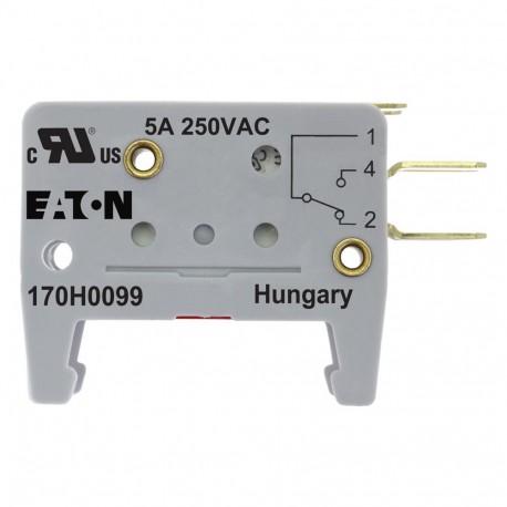 5A 250V MICROSWITCH K2 6 BRED - 5A 250V MICROSWITCH K2 6 BRED 170H0099 EATON ELECTRIC Microswitch, high speed, 2 A, AC 250 V, Switch K2