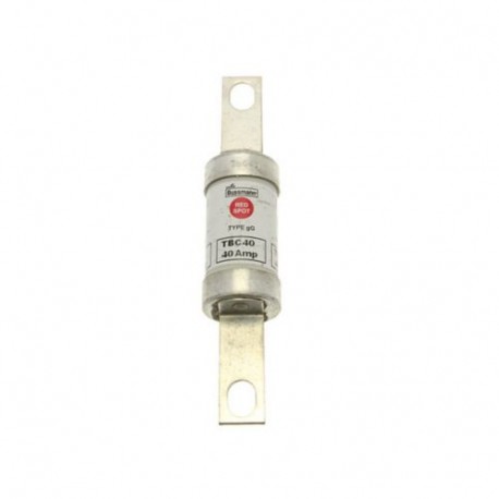 TBC40 - TBC40 EATON ELECTRIC Fuse-link, low voltage, 40 A, AC 660 V, DC 460 V, BS88, 27 x 112 mm, gL/gG, BS