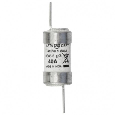 40AMP 415V AC INDUSTRIAL - 40AMP 415V AC INDUSTRIAL ESD40 EATON ELECTRIC cartridge fuse, BT 40 A, AC 415 V, BS88/F2, 18 x 68 mm, gL/gG,..