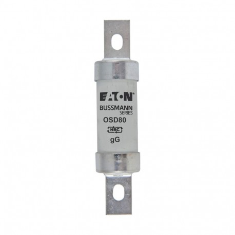 OSD 80A 500V AC BS88 gG FUSE - OSD 80A 500V AC BS88 gG FUSE OSD80 EATON ELECTRIC Fuse-link, NH00, 80A, 500 V, gL/gG