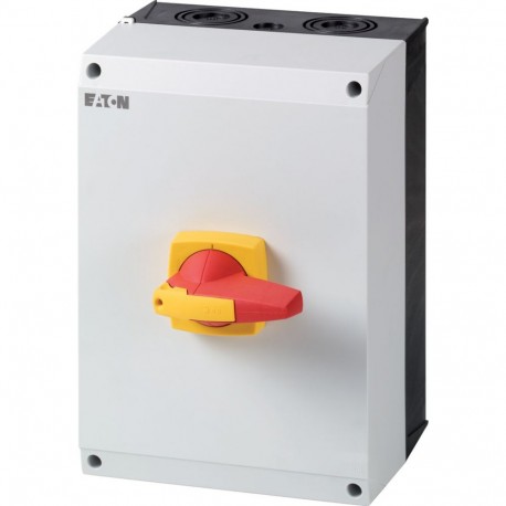 DMM-160/3/I5/P-R - DMM-160/3/I5/P-R 172794 Y7-172794 EATON ELECTRIC Switch-disconnector, 3 pole, 160 A, With red rotary handle ..