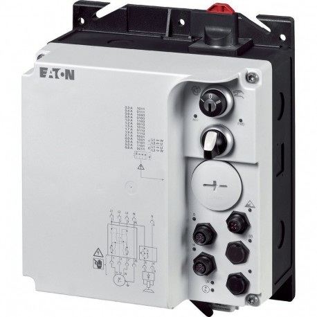 RAMO-W02AI2S-C32RS1 - RAMO-W02AI2S-C32RS1 171783 EATON ELECTRIC Reversing starter, manual override switch, 400 V AC, 3-phase, 6.6 ..