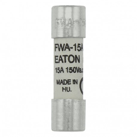 SEMI-COND FUSE 15A 150V AC - SEMI-COND FUSE 15A 150V AC FWA-15A10F EATON ELECTRIC Fuse-link, low voltage, 15A, AC 600 V, DC 250 V, HRCII-..