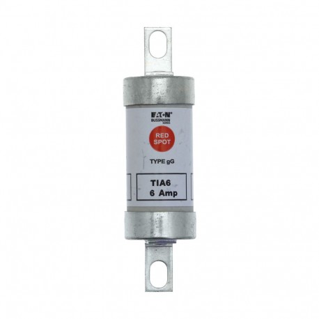 TIA6 - TIA6 EATON ELECTRIC Fuse-link, LV, 6 A, AC 660 V, DC 460 V, BS88/A2, 22 x 86 mm, gL/gG, BS
