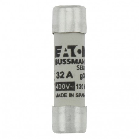 C10G32 - C10G32 EATON ELECTRIC cartridge fuse, BT, 32 a, 400 V AC, 10 x 38 mm gL/gG, IEC