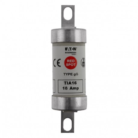 TIA16 - TIA16 EATON ELECTRIC Fuse-link, LV, 16 A, AC 660 V, DC 460 V, BS88/A2, 22 x 86 mm, gL/gG, BS