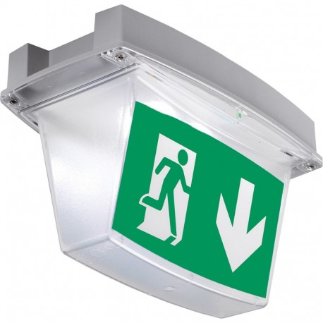 IP65LEDEX3HIS - IP65LEDEX3HIS EATON ELECTRIC i-P65, double side exit sign, 3h, self-Test