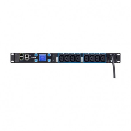 EPDU MI 1U (C20 16A 1P)C13X8 - EPDU MI 1U (C20 16A 1P)C13X8 EMIH28 EATON ELECTRIC Eaton Metered Input rack PDU, 1U, Input C20, 3.7 kW max, ..