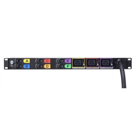 EPDU BA 1U (309 32A 3P)C19X6 - EPDU BA 1U (309 32A 3P)C19X6 EBAH11 EATON ELECTRIC Eaton Basic Rack PDU, 0U, 36U, IEC-60309 input, 22 kW, 32..