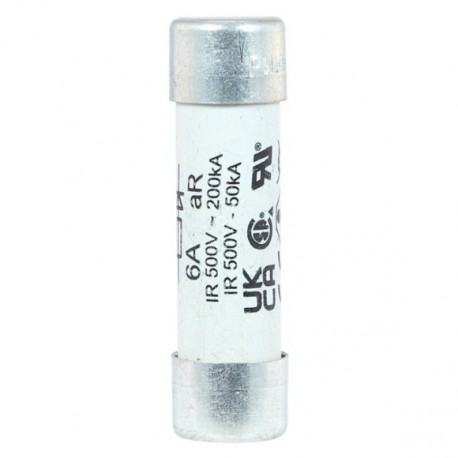 FWH-6A14F - FWH-6A14F EATON ELECTRIC Fuse-link, high speed, 6 A, AC 500 V, 14 x 51 mm, aR, UL