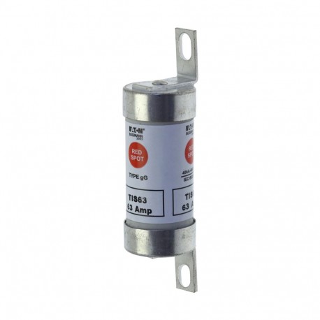 TIS63 - TIS63 EATON ELECTRIC Fuse-link, LV, 63 A, AC 660 V, DC 460 V, BS88/A3, 22 x 86 mm, gL/gG, BS