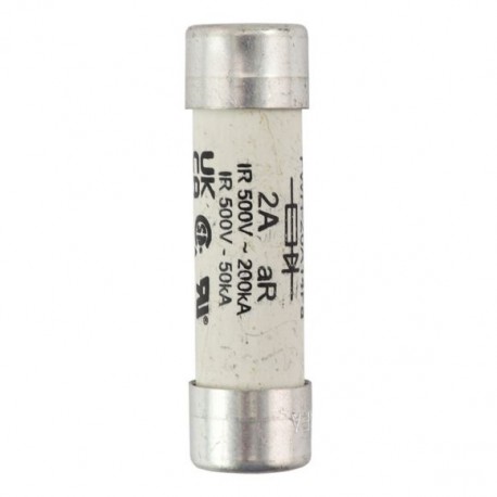 FWH-2A14F - FWH-2A14F EATON ELECTRIC Fuse-link, high speed, 2 A, AC 500 V, 14 x 51 mm, aR, UL