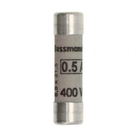 C08G0-5 - C08G0-5 C08G0.5 EATON ELECTRIC Fuse-link, LV, 0.5 A, AC 400 V, 8 x 31 mm, gL/gG, IEC