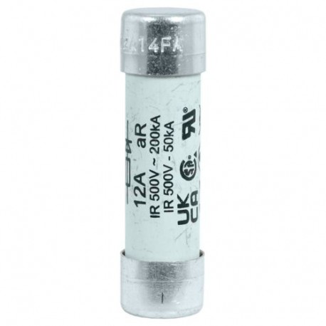 FWH-12A14F - FWH-12A14F EATON ELECTRIC Fuse-link, high speed, 12 A, AC 500 V, 14 x 51 mm, aR, UL