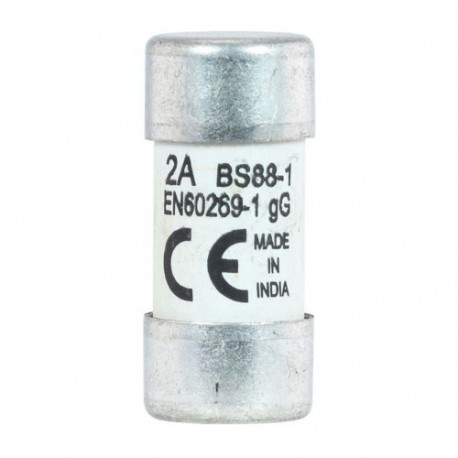 SMD2 - STREET LIGHTING FUSE 2A 415V SMD2 EATON ELECTRIC Fuse-link, LV, 2 A, AC 415 V, BS88, 13 x 29 mm, gL/gG, BS